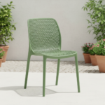 Willow Perforated Bistro Chair - Image 3