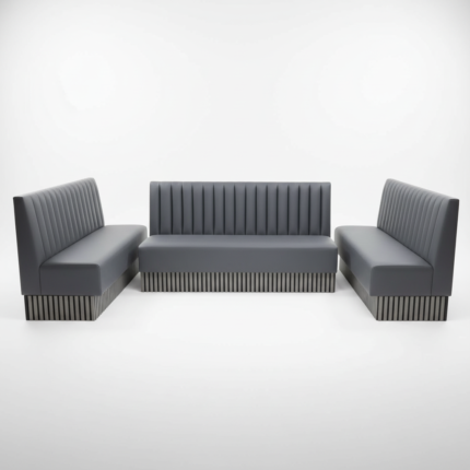 Regent Fluted Booth Seating
