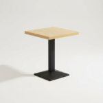 Nordic Oak Pedestal Bistro Table