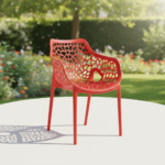 Coral Lattice Outdoor Chair - Image 3