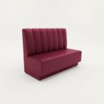 Bordeaux Fluted Booth Seating
