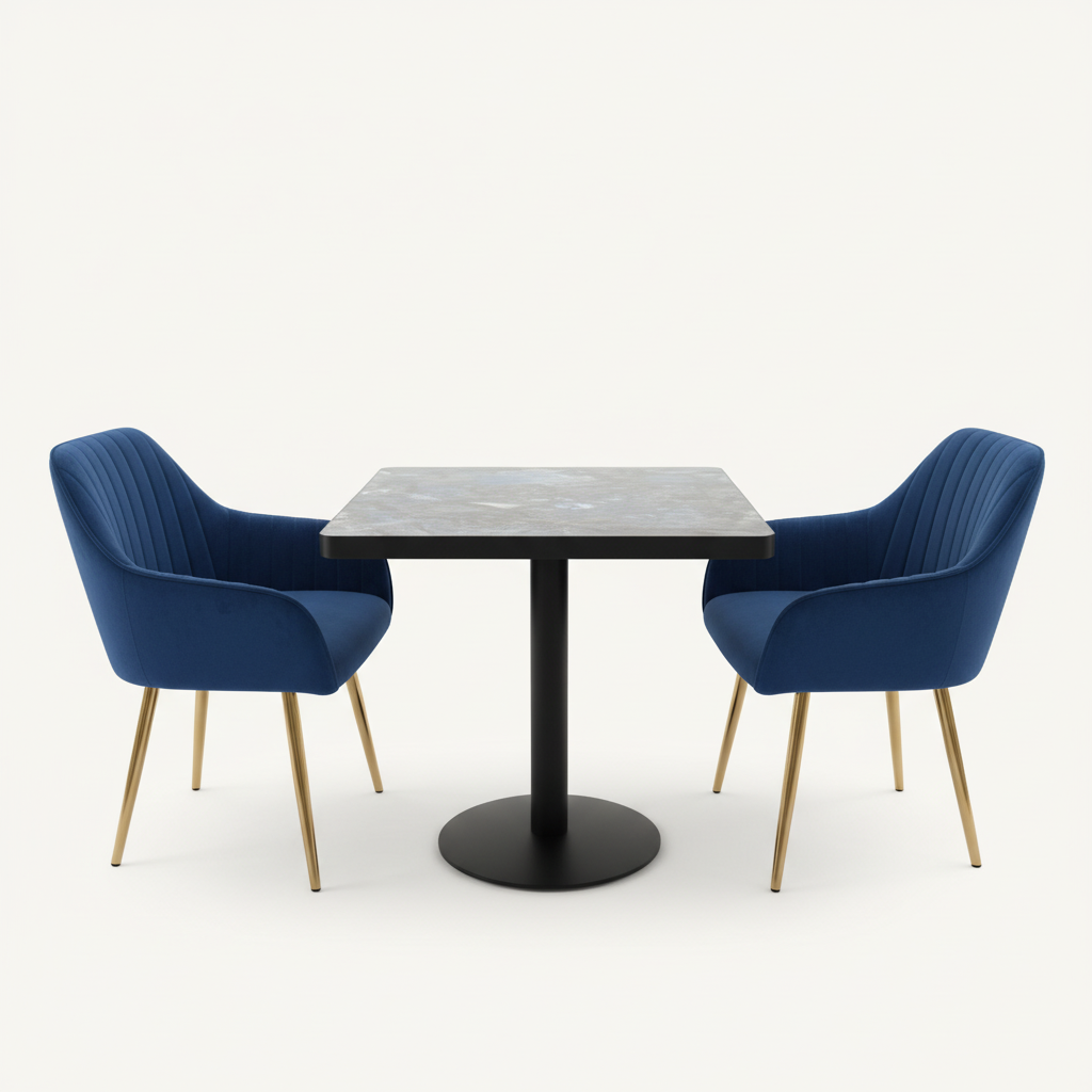 Whisk_47961d4826b5f0fa5684c5972c7fbcd9dr.png The Azure Celeste Bistro Set - Image 1