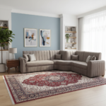 Kensington Textured Sectional Sofa - Image 3