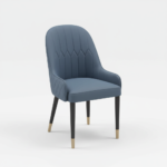 Aurelius Azure Executive Dining Chair