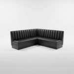 Soho Noir Fluted Booth Seating - Image 2