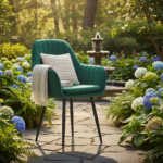Emerald Velvet Fluted Dining Chair - Image 4