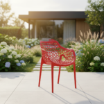 Coral Lattice Outdoor Chair - Image 4