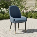 Aurelius Azure Executive Dining Chair - Image 3