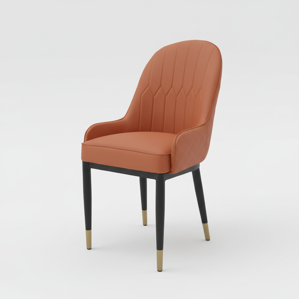 Whisk_d5de39c261faad69d0f4b0a3f4a18473dr.png Aurelius Quilted Dining Chair - Image 1