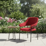 Ruby Minimalist Tub Chair - Image 4