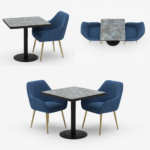 The Azure Celeste Bistro Set - Image 3