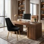 The Empress Quilted Velvet Dining Chair - Image 2